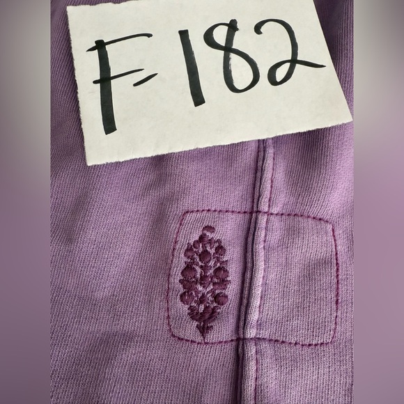 NEW FREE PEOPLE FP MOVEMENT SUPER BERRY PURPLE ALL STAR LOGO SHORTS SZ M - Picture 11 of 11